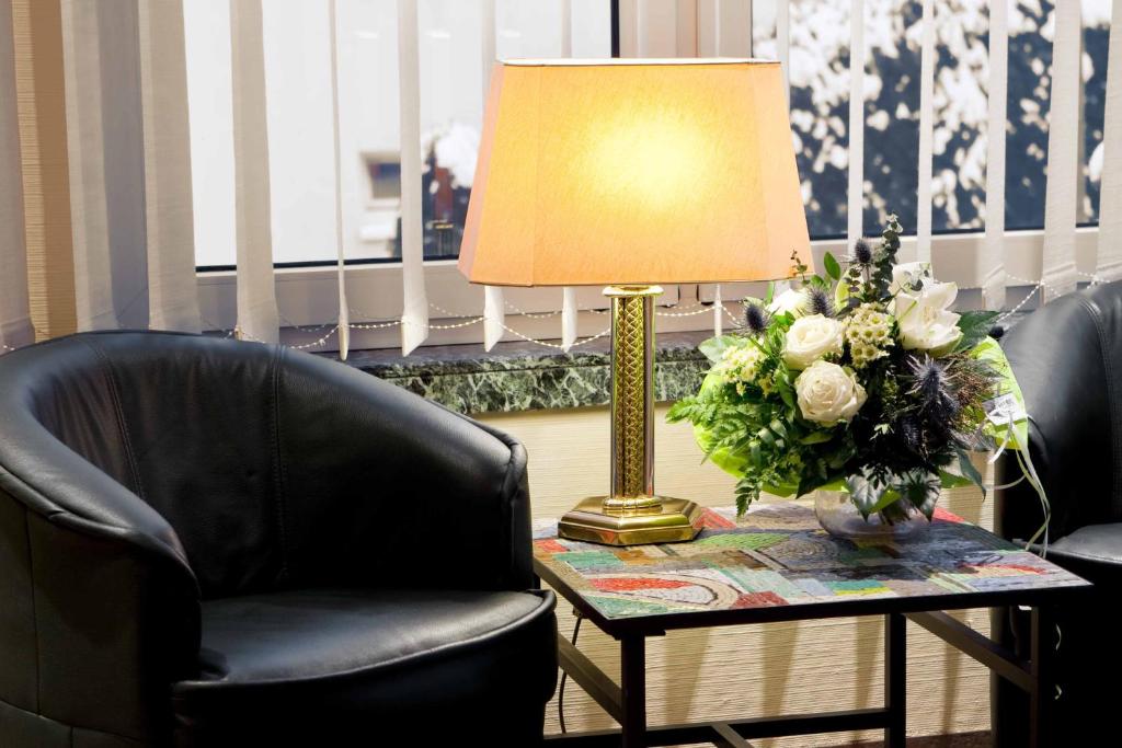 Posezení v ubytování Hotel Birkenstern