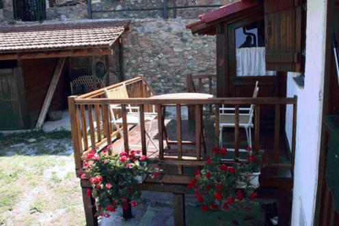 Balkón nebo terasa v ubytování Guesthouse Eleni