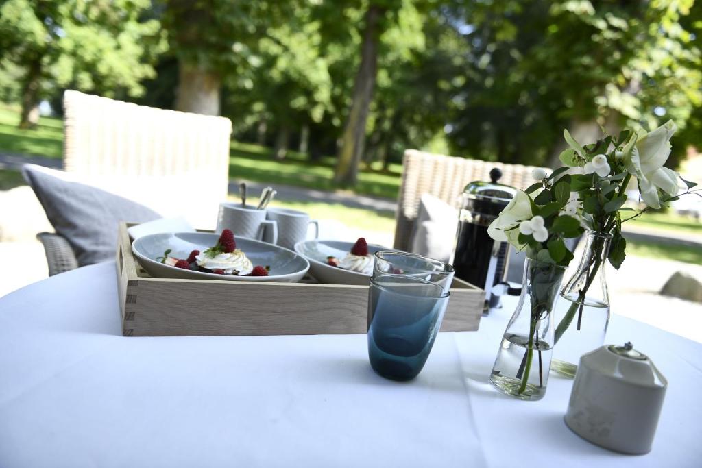 Nápoje v ubytování Hotel Skovpavillonen