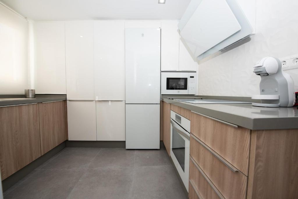Kuchyň nebo kuchyňský kout v ubytování Benigno Premium Center