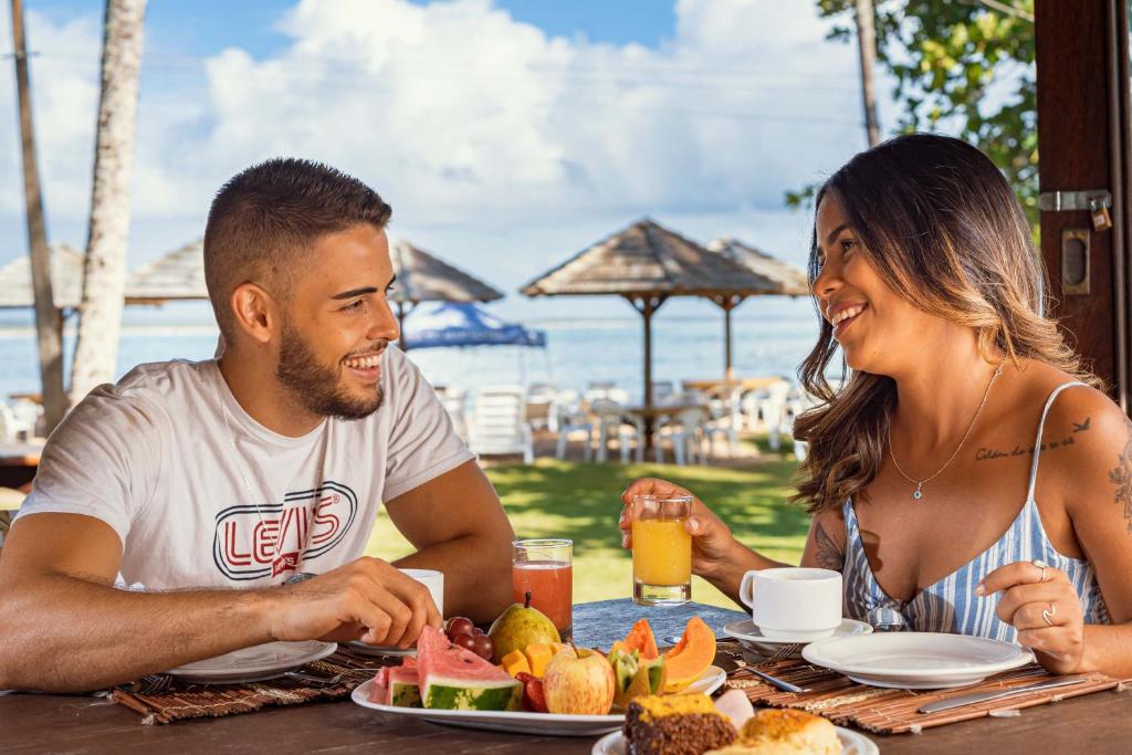 Comida no hotel ou em algum lugar perto