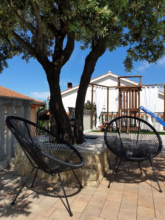 Patio nebo venkovní prostory v ubytování Vila Marija