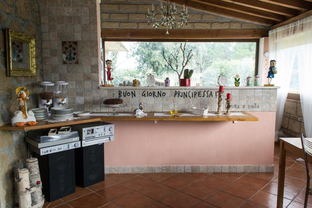 Kuchyňa alebo kuchynka v ubytovaní Country House Maremma Nel Tufo