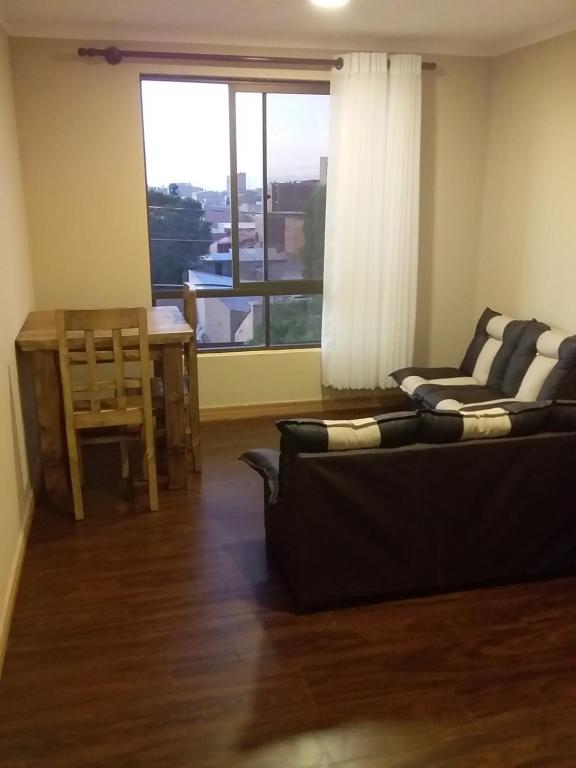 Posezení v ubytování Hostal Nichkito