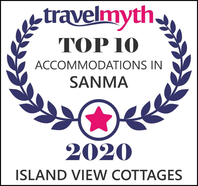Certifikát, hodnocení, plakát nebo jiný dokument vystavený v ubytování Island View Cottages