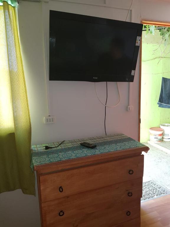 TV a/nebo společenská místnost v ubytování El valle