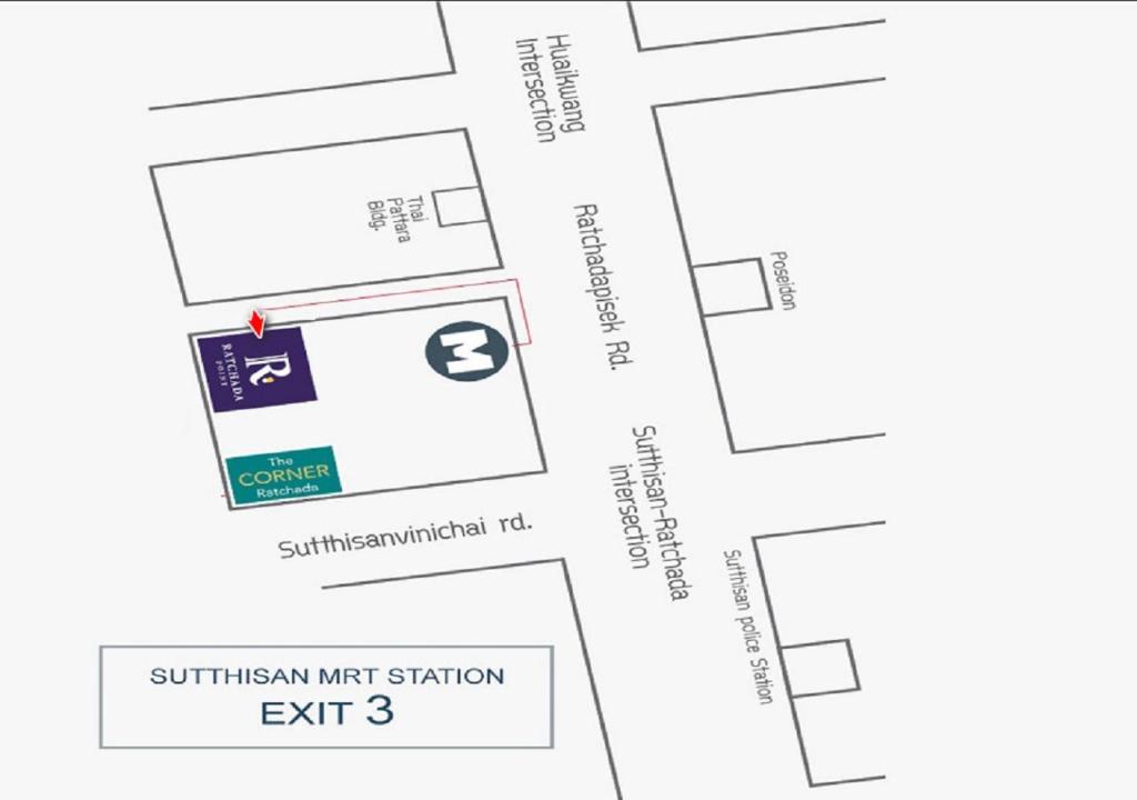 Ratchada Point Hotel - Resim 11