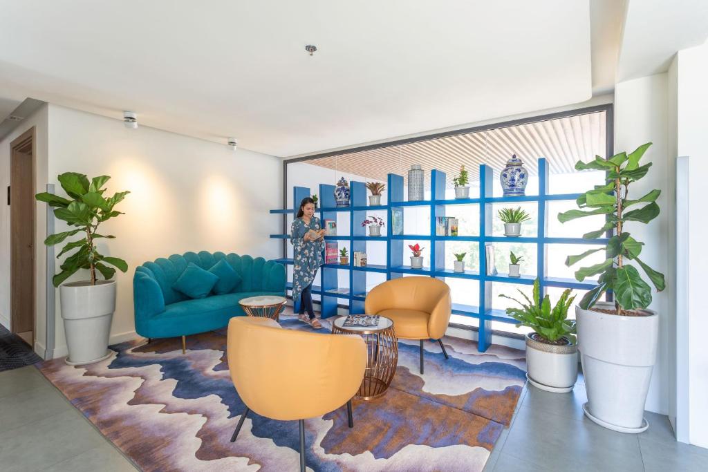 Posezení v ubytování Hotel Clover Patong Phuket - SHA Plus