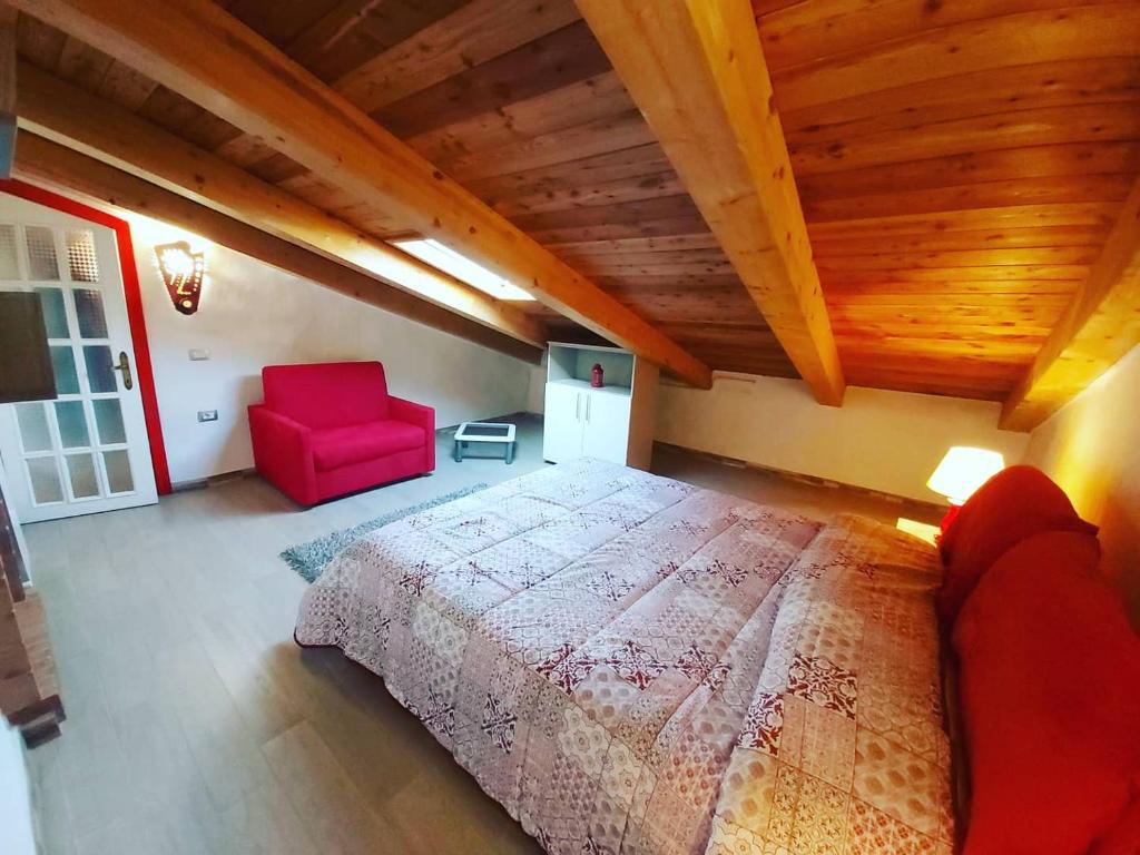 Postel nebo postele na pokoji v ubytování Al Vecchio Corso B&B