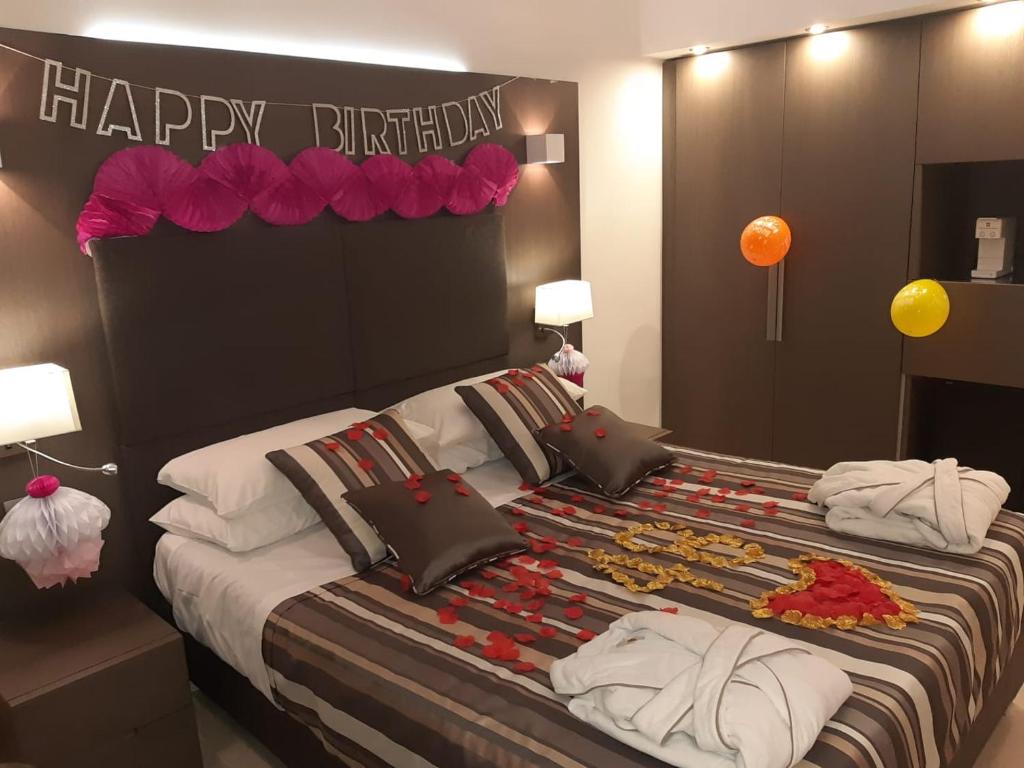 Posteľ alebo postele v izbe v ubytovaní Wellness Home Rome