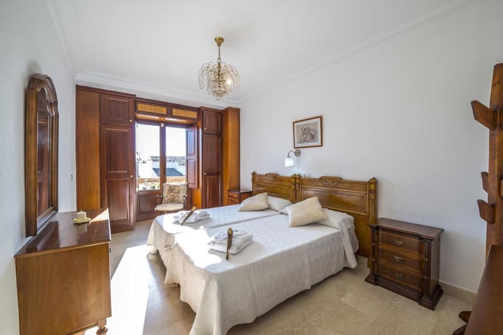 Postel nebo postele na pokoji v ubytování Casa Can Pou