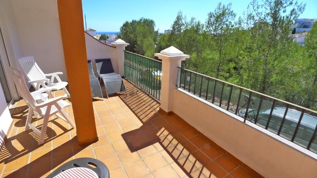 Balkón alebo terasa v ubytovaní Casa Lucena