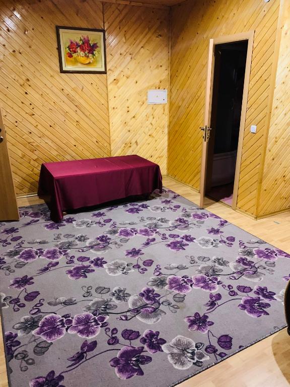Postel nebo postele na pokoji v ubytování Pid Yavorom