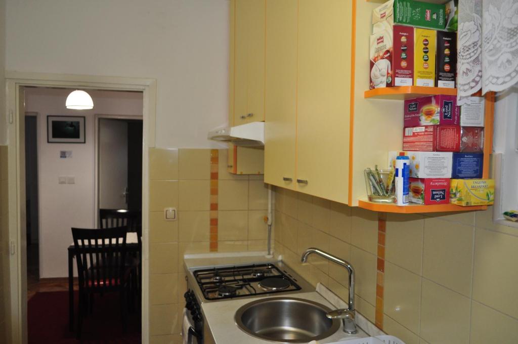 Kuchyňa alebo kuchynka v ubytovaní MZ Apartment
