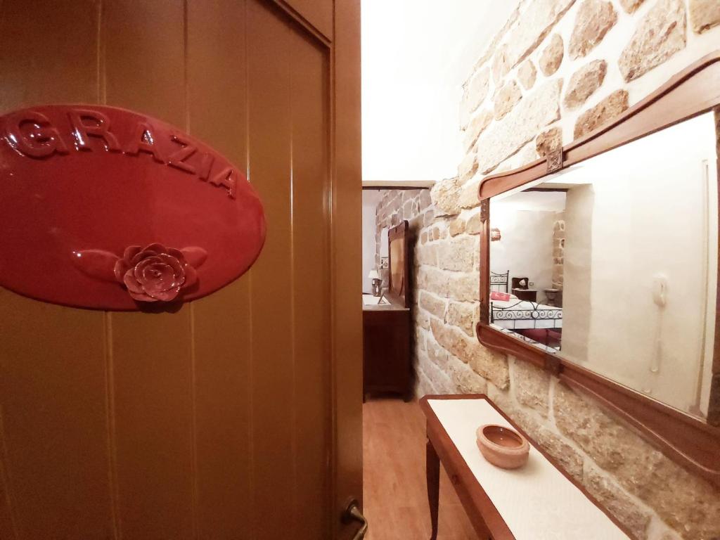 Koupelna v ubytování Al Vecchio Corso B&B