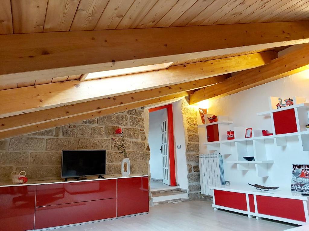 Kuchyň nebo kuchyňský kout v ubytování Al Vecchio Corso B&B