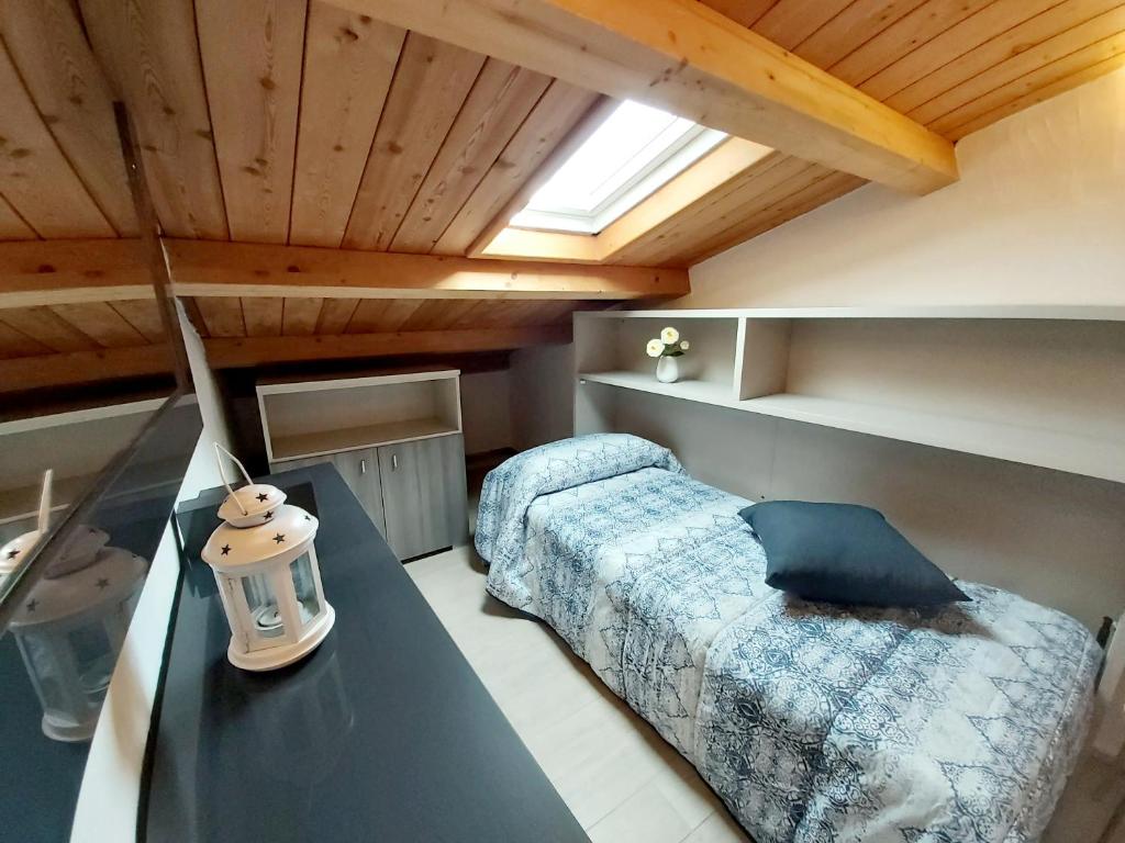Postel nebo postele na pokoji v ubytování Al Vecchio Corso B&B