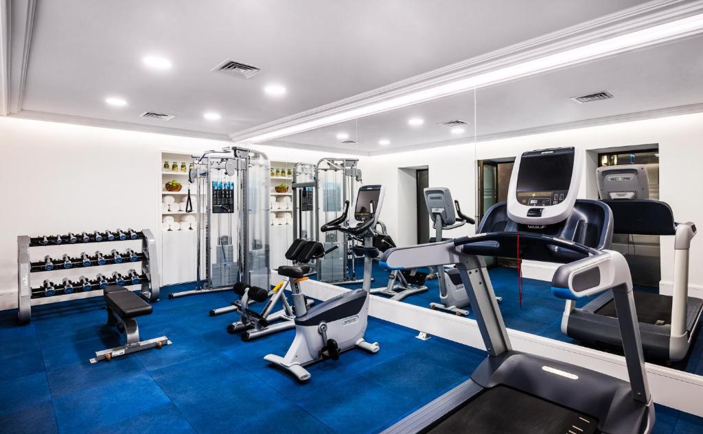 Fitness centrum a/nebo fitness zařízení v ubytování The Merchant Baku
