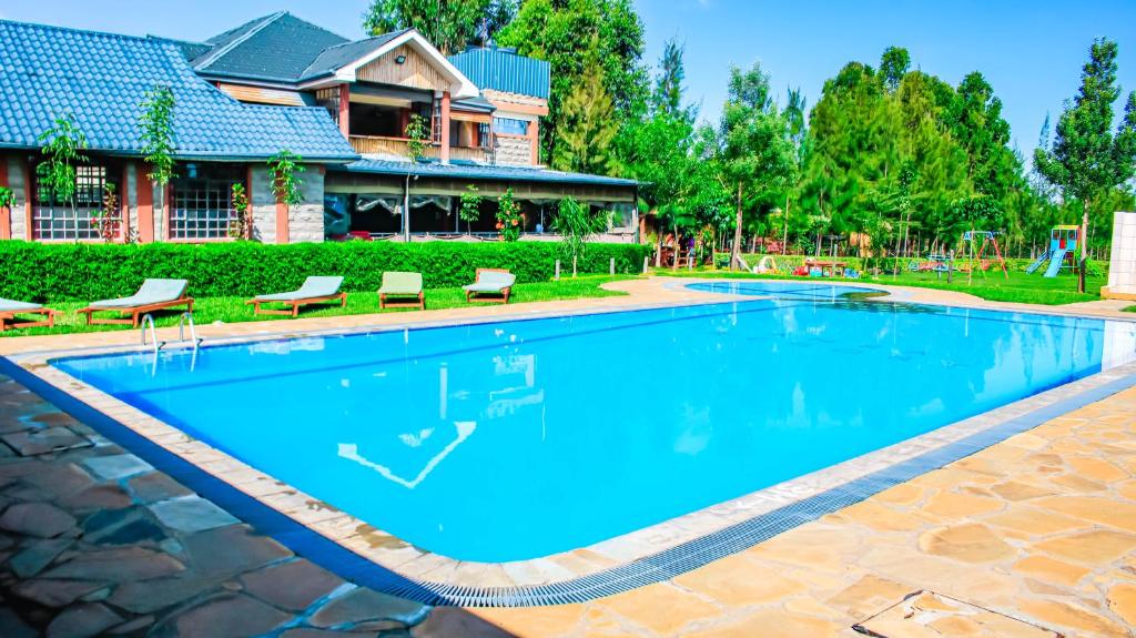 Bazén v ubytování Anka Resort nebo v jeho okolí