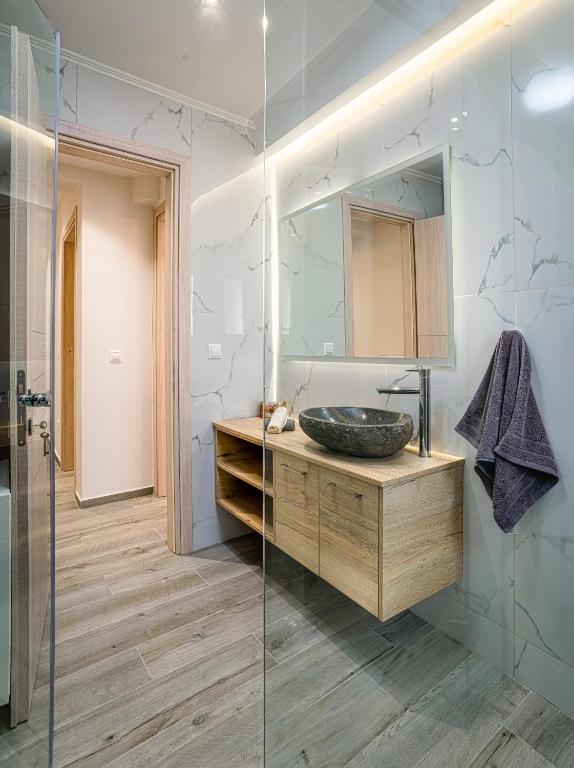 Kúpeľňa v ubytovaní Villa Helxis