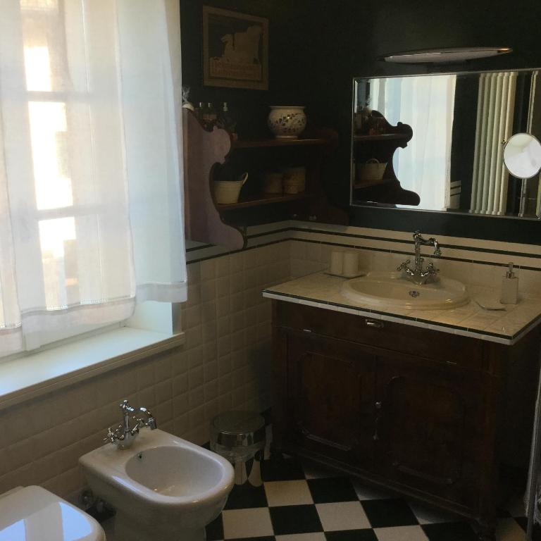 Kúpeľňa v ubytovaní Casa Ariis