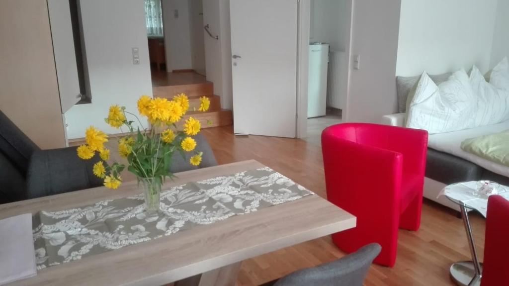 Posezení v ubytování Ferienwohnung Murtal