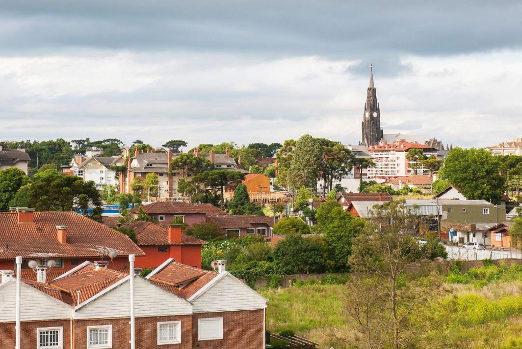  PARAÍSO DE DOM PEDRO - Apartamento novo com 2 quartos no Centro de Canela