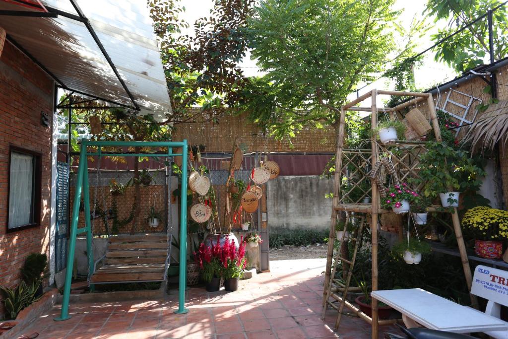 Zahrada ubytování Green Sunshine Homestay