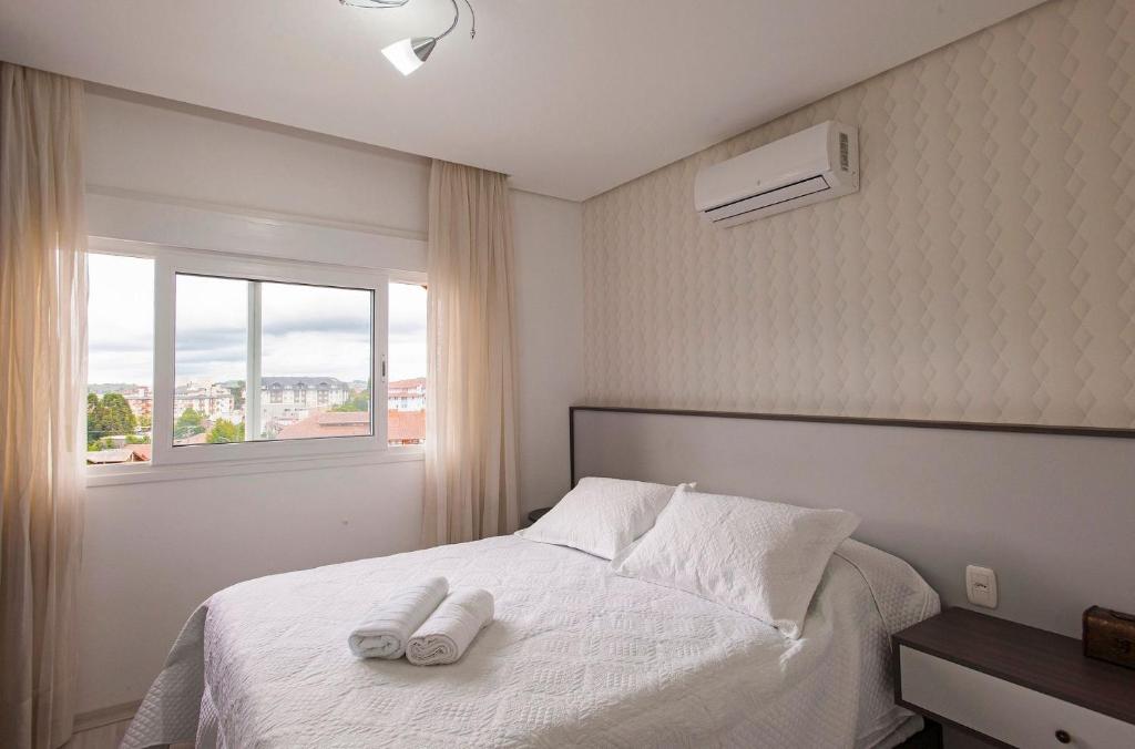  PARAÍSO DE DOM PEDRO - Apartamento novo com 2 quartos no Centro de Canela