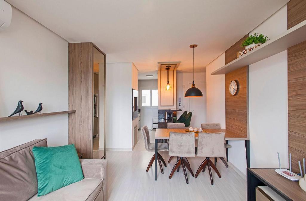  PARAÍSO DE DOM PEDRO - Apartamento novo com 2 quartos no Centro de Canela