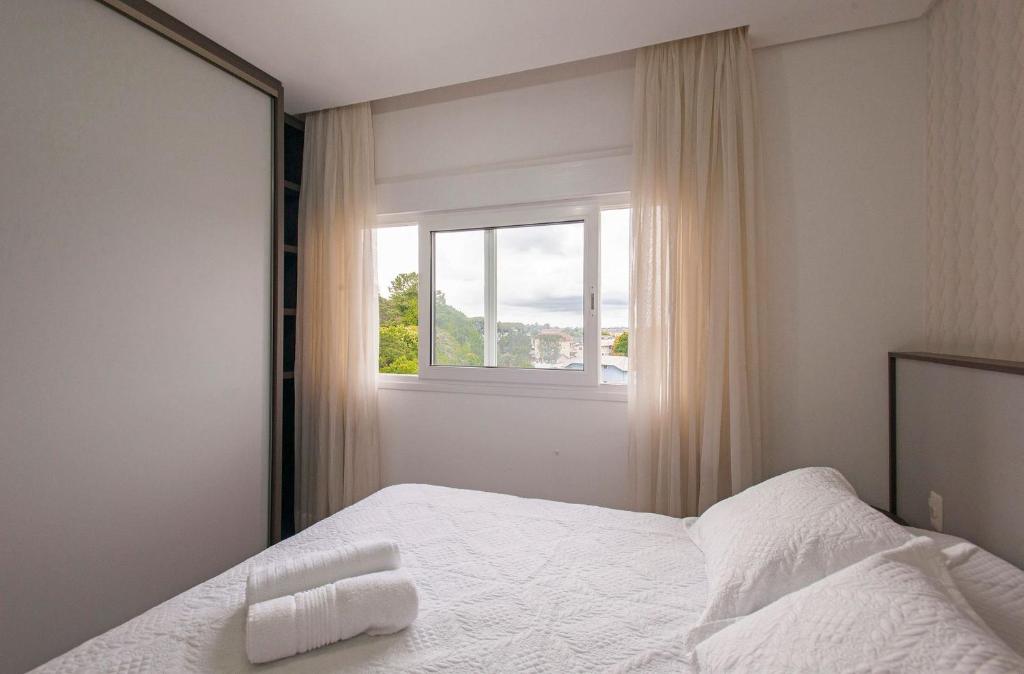  PARAÍSO DE DOM PEDRO - Apartamento novo com 2 quartos no Centro de Canela