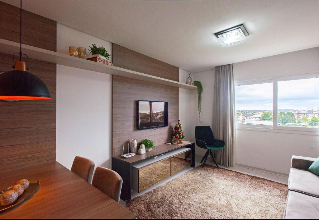  PARAÍSO DE DOM PEDRO - Apartamento novo com 2 quartos no Centro de Canela