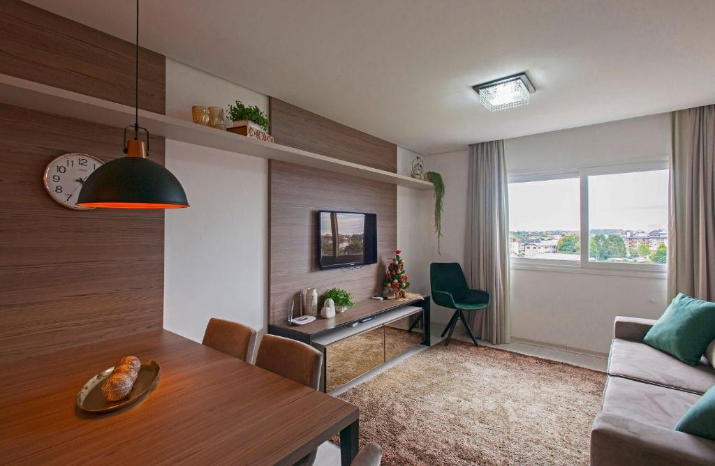  PARAÍSO DE DOM PEDRO - Apartamento novo com 2 quartos no Centro de Canela