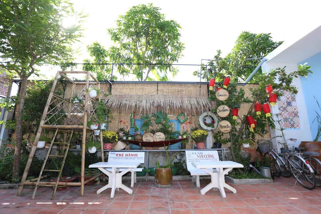 Zahrada ubytování Green Sunshine Homestay