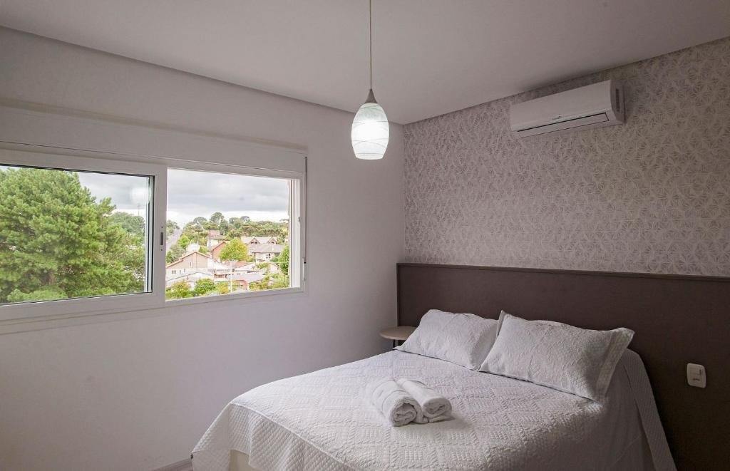  PARAÍSO DE DOM PEDRO - Apartamento novo com 2 quartos no Centro de Canela