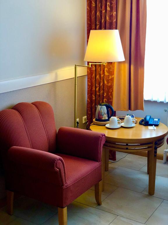Posezení v ubytování Altes Gasthaus Kuhr - Hotel & Restaurant