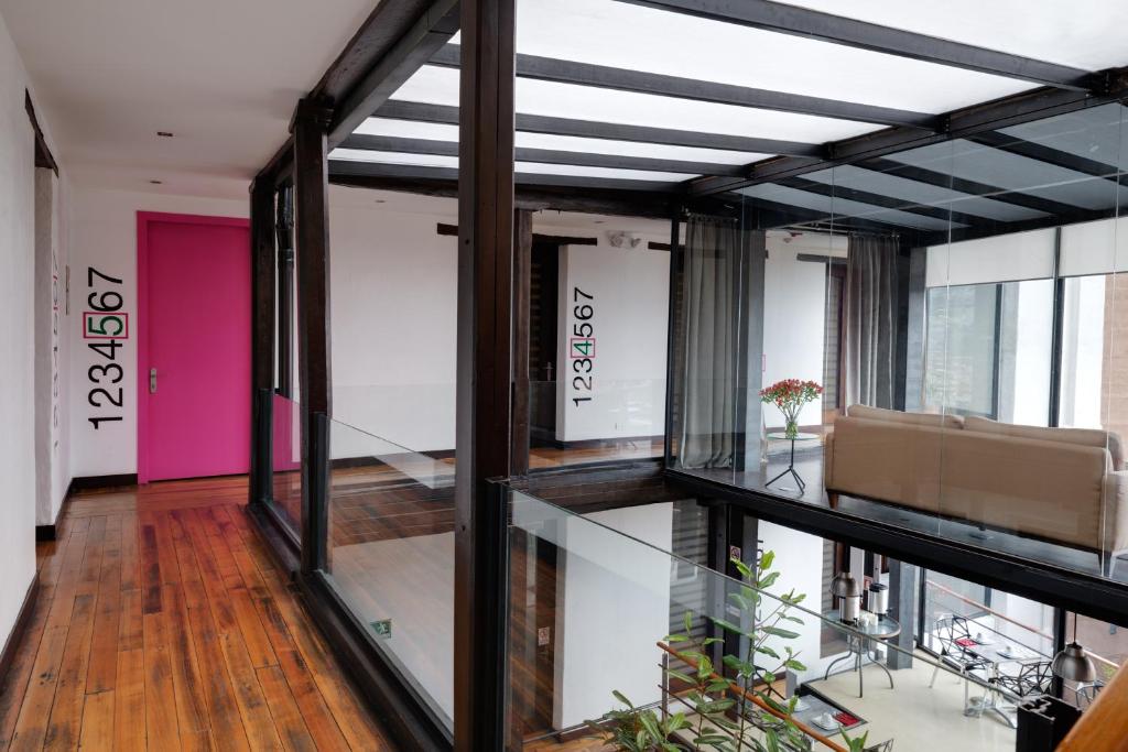 Posezení v ubytování Hotel Casa Gardenia