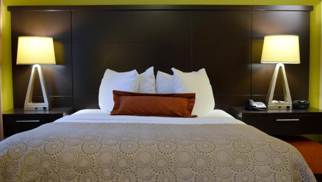 Postel nebo postele na pokoji v ubytování Staybridge Suites Longview by IHG