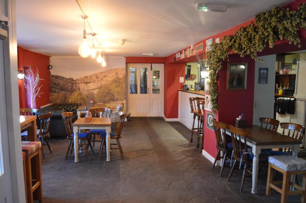 Restaurace v ubytování The Buck Inn, Malham