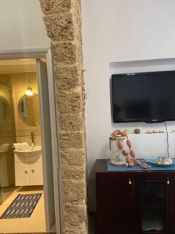 Kúpeľňa v ubytovaní Casa Vacanze Marco Polo vista mare