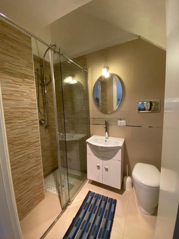 Kúpeľňa v ubytovaní Casa Vacanze Marco Polo vista mare