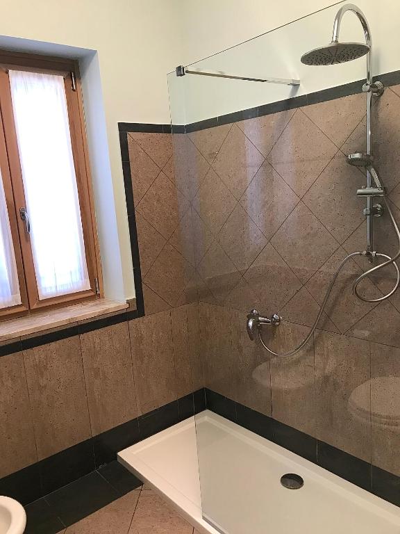 Koupelna v ubytování B&B Le Camerette di Edda