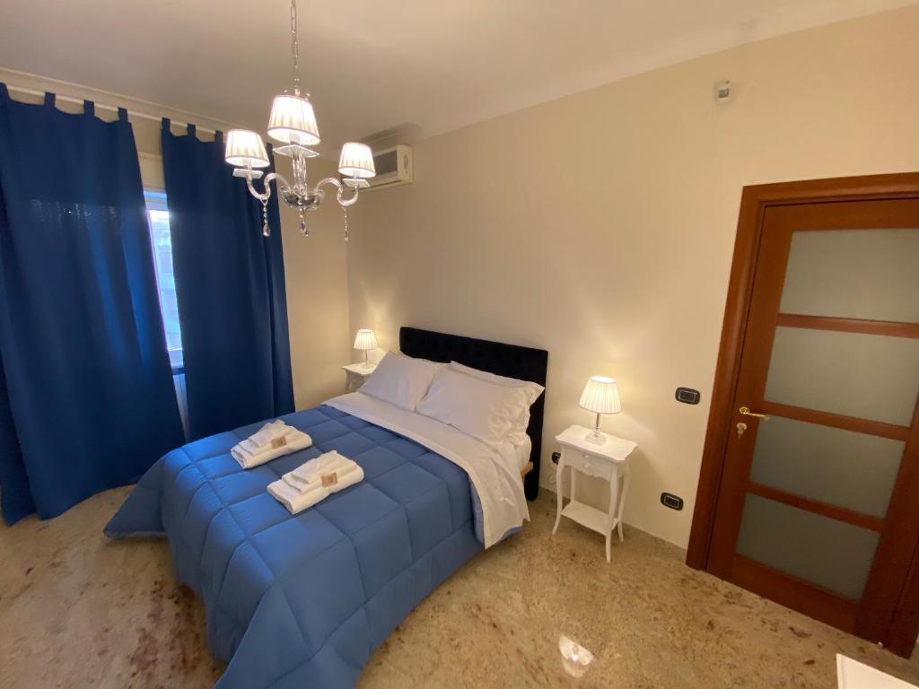 A bed or beds in a room at B&B San Michele Foggia