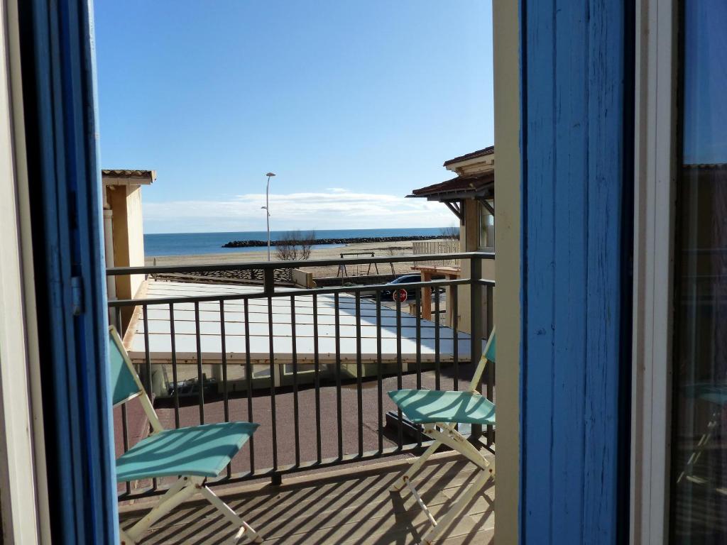 Hôtel Le Chalet - Tweepersoonskamer Met Balkon En Uitzicht Op Zee