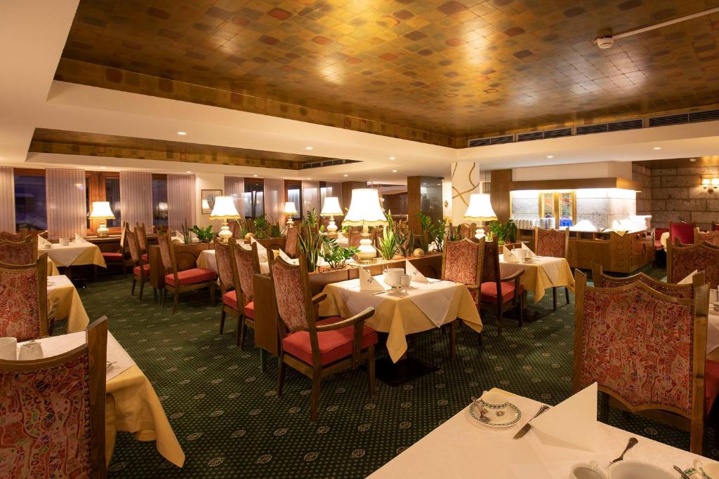 Restaurace v ubytování Sporthotel St. Anton