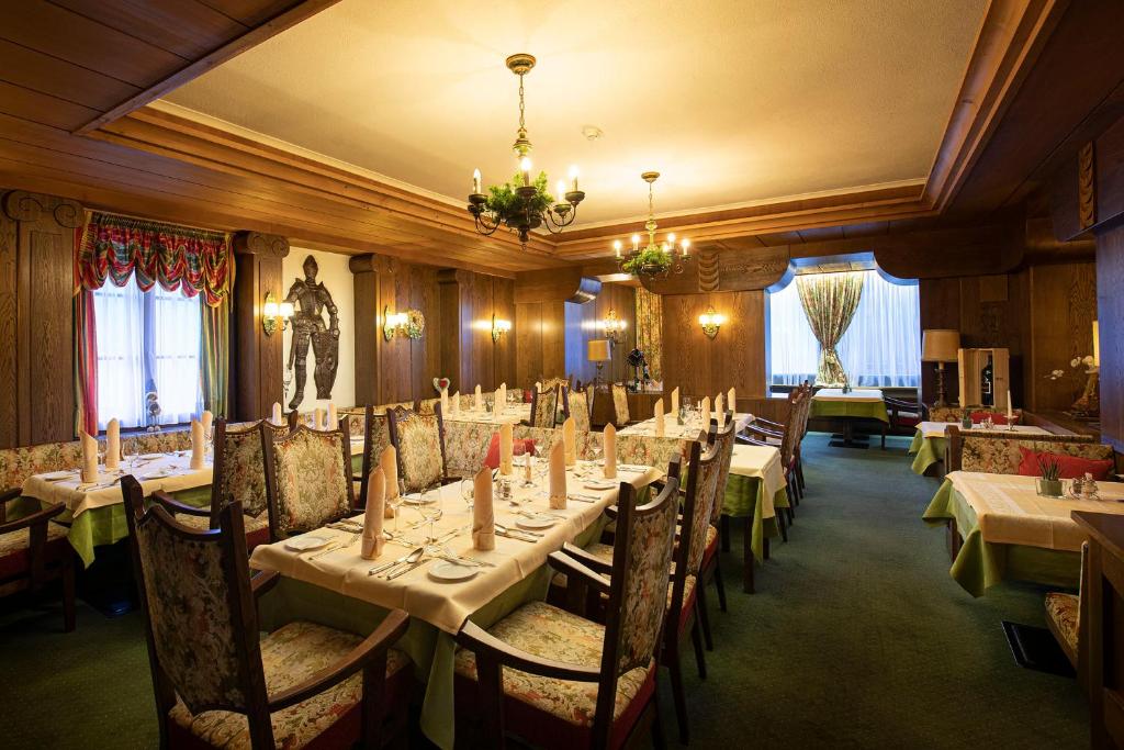 Restaurace v ubytování Sporthotel St. Anton