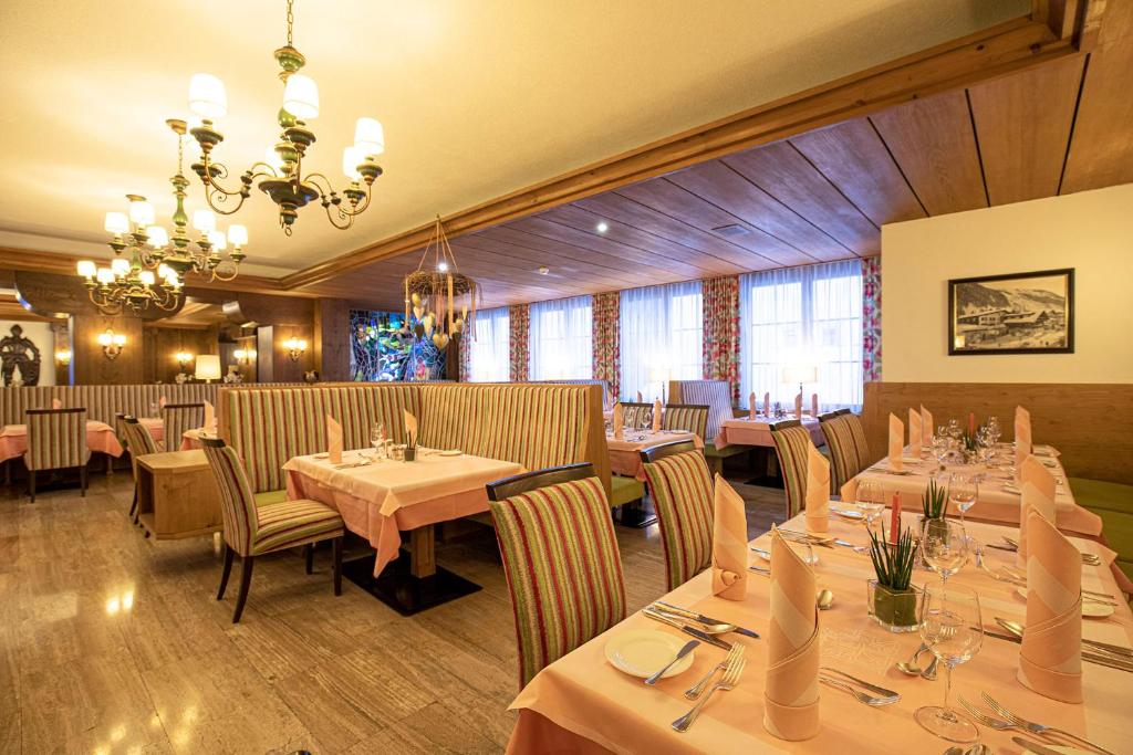 Restaurace v ubytování Sporthotel St. Anton