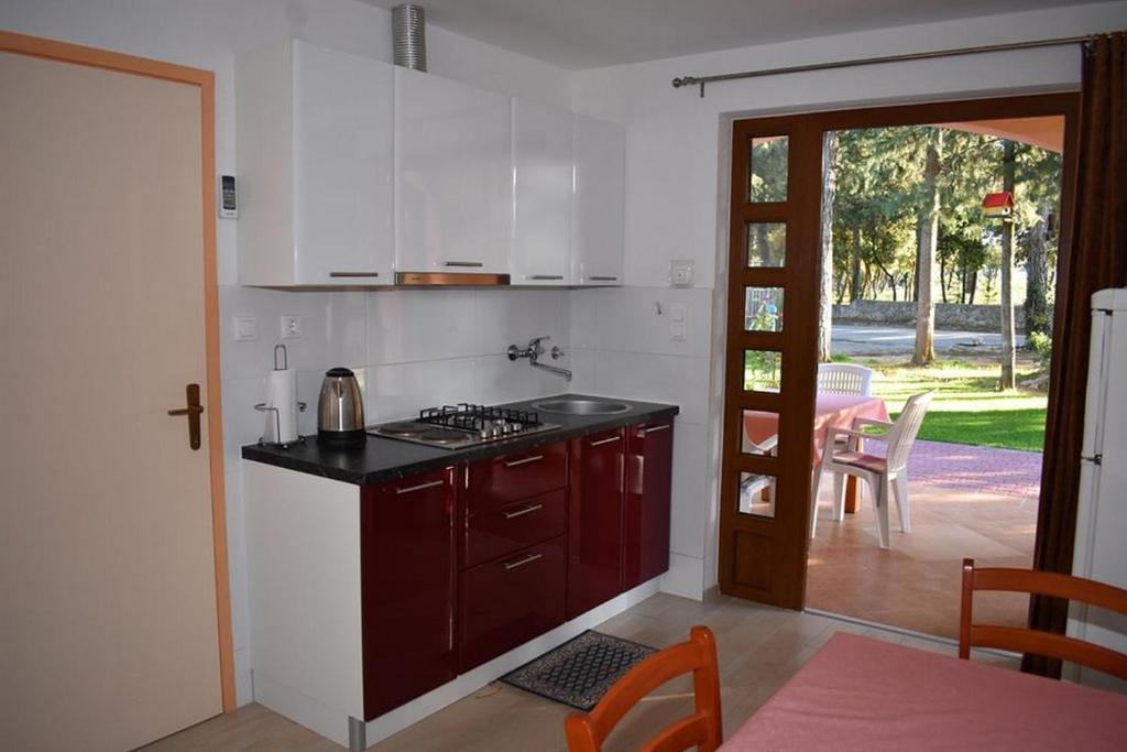Kuchnia lub aneks kuchenny w obiekcie Apartments Šime Soline