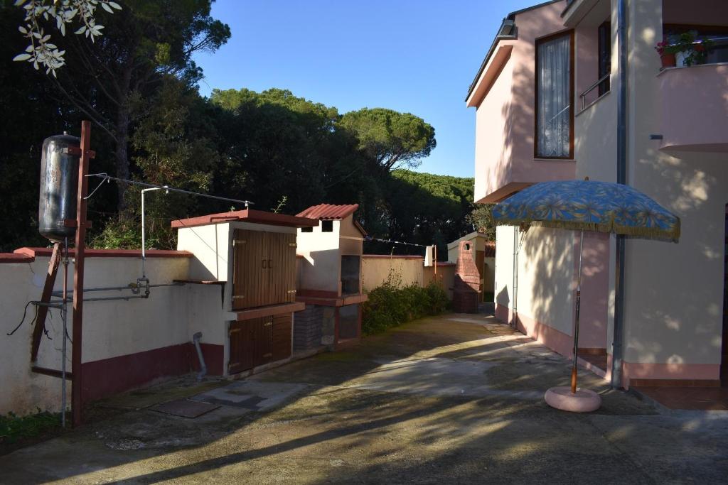 Budynek, w którym mieści się apartament