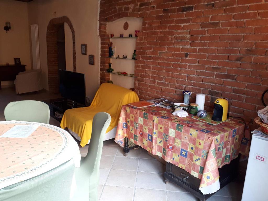 Posezení v ubytování Taverna rustica in Toscana